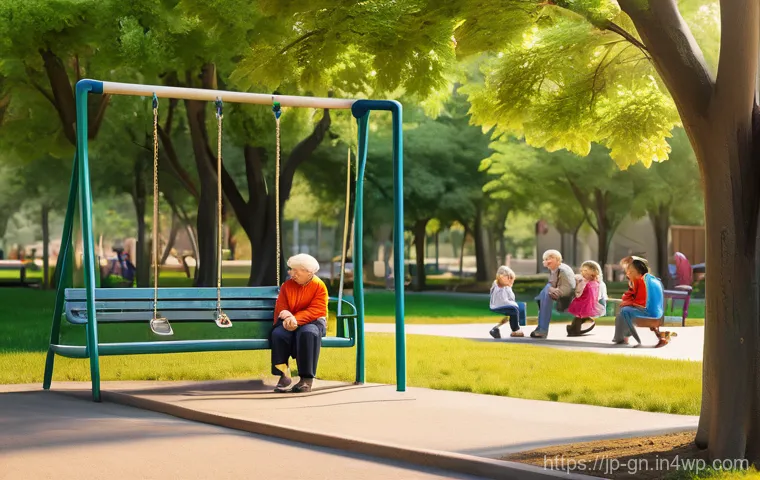 GNH 행복경제와 지역 사회복지 - **Prompt 1: "A vibrant, sunny community park scene where children, wearing modest play clothes, are ...