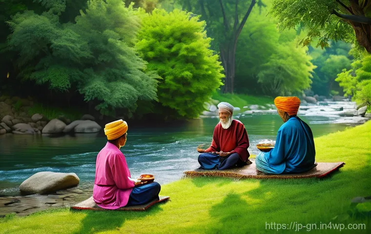 GNH 행복경제와 지역 사회복지 - **Prompt 1: "A vibrant, sunny community park scene where children, wearing modest play clothes, are ...